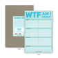 WTF Am I Doing? Pad (Pastel Version)