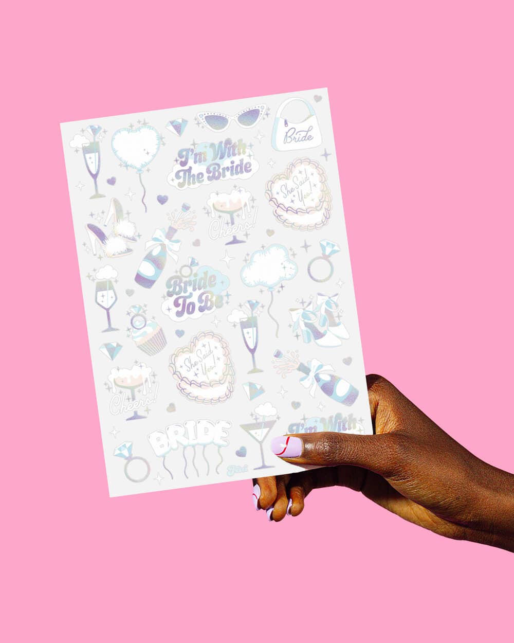 Bride To Be Cloud Nine Tats, Bachelorette Party, Bridal