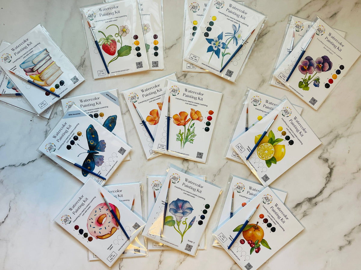 Ready To-Go Watercolor Kit