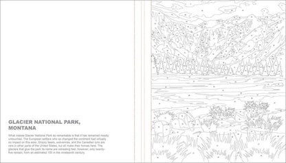 National Parks Color-by-Number