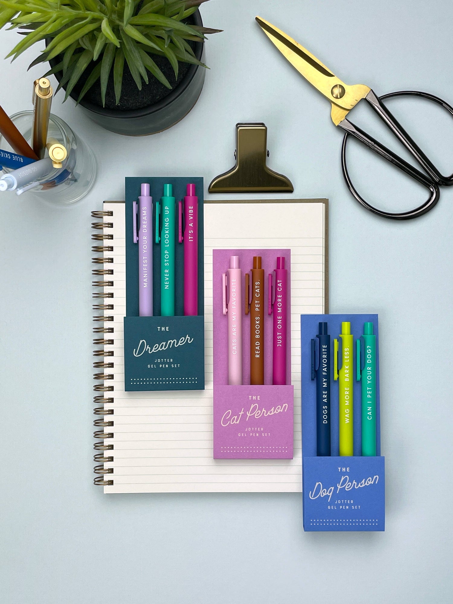 The Dog Person Gel Pens