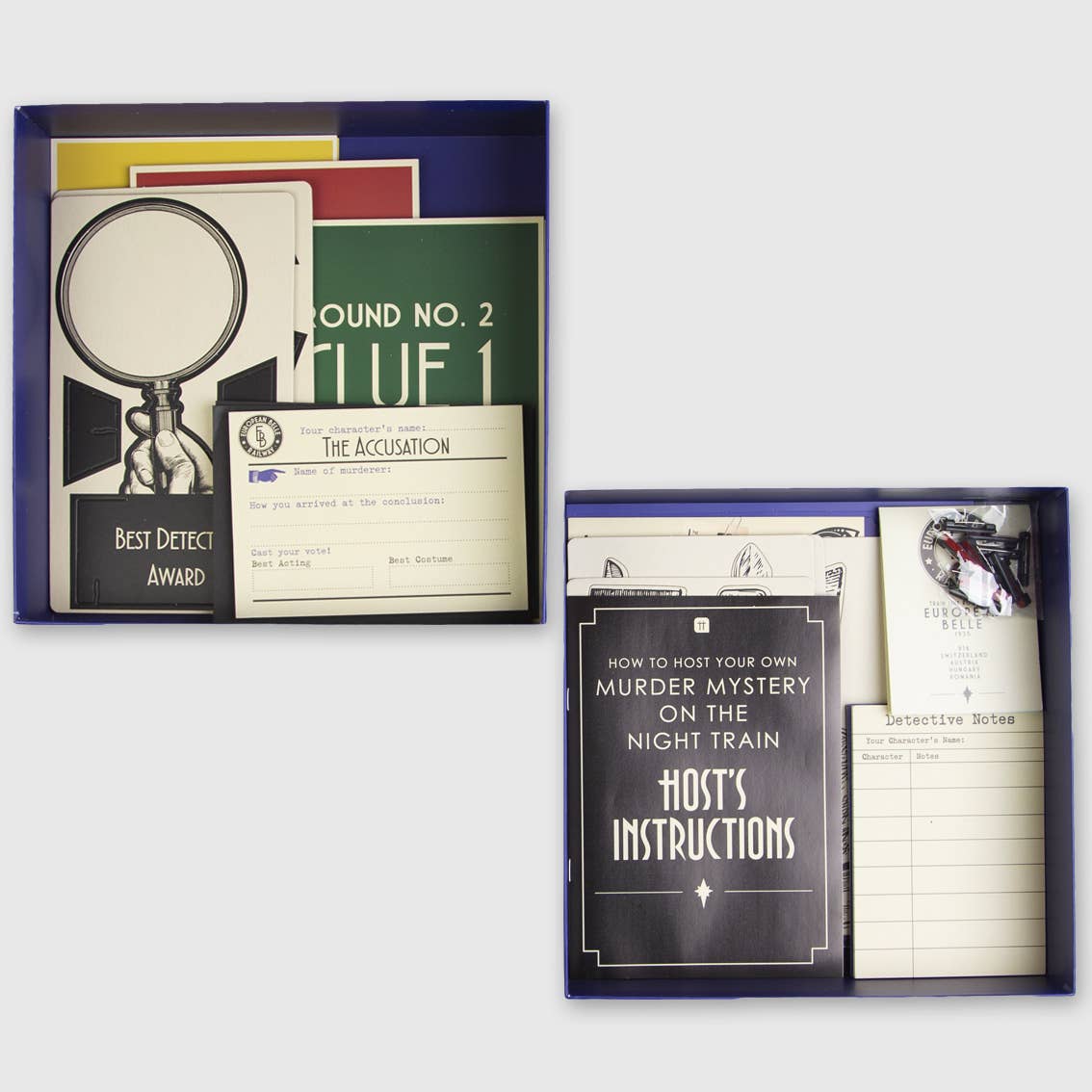 Murder Mystery On The Night Train Game