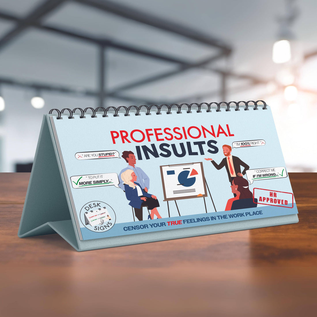 Professional Insults Gag Book