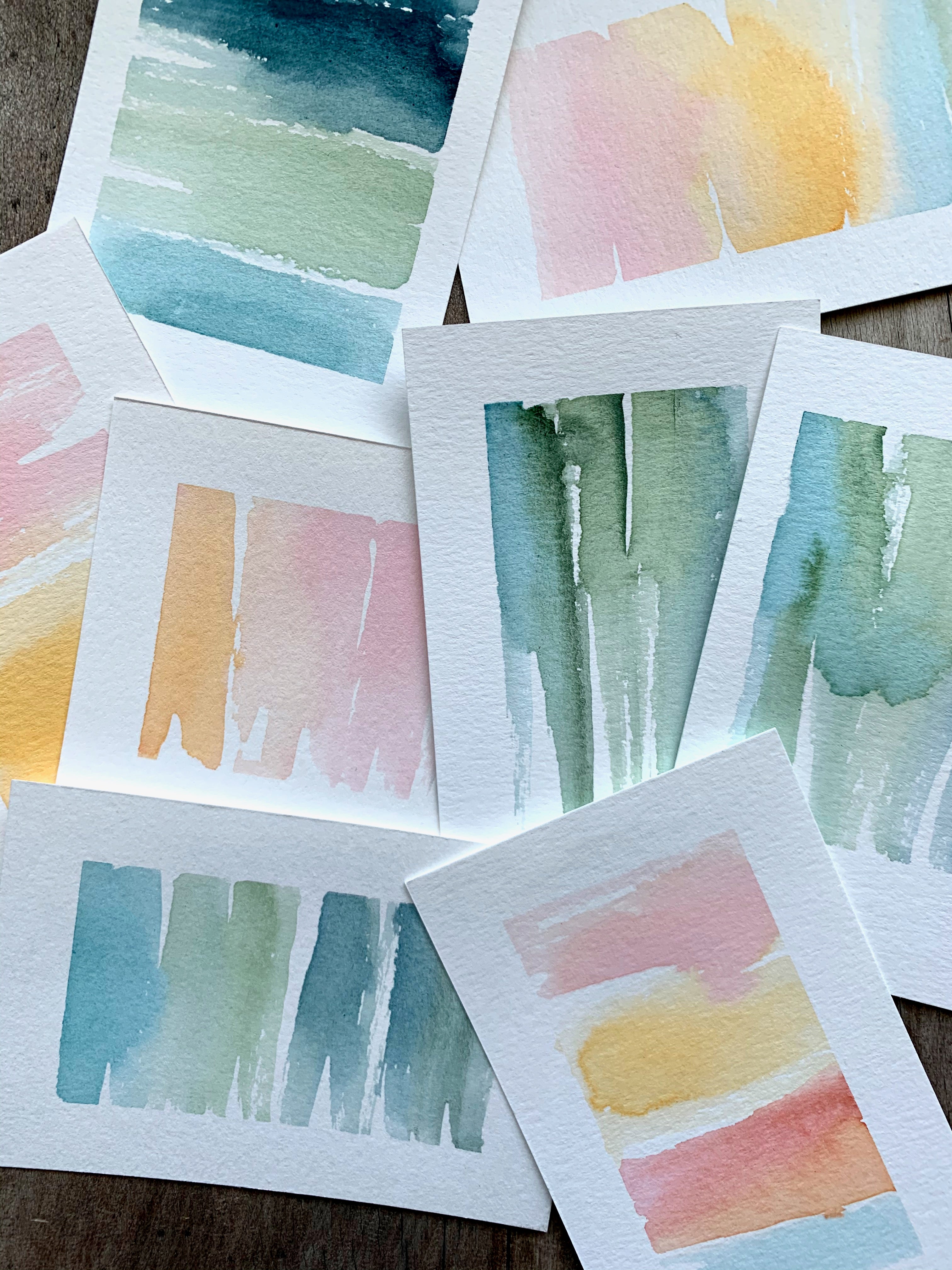 Watercolor Stationary Class 8/3/24
