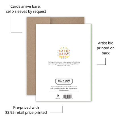 Seed Packets Blank Card