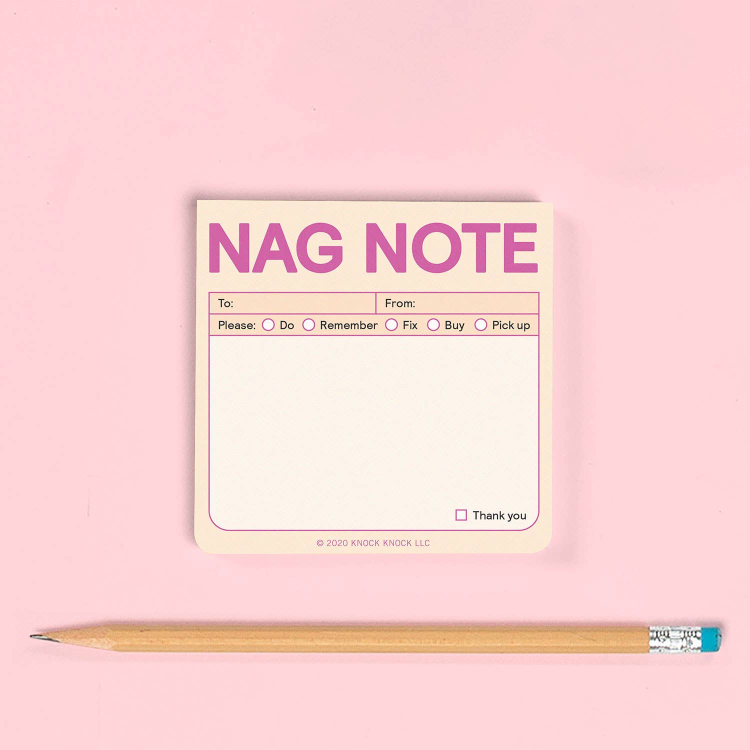 Nag Note Sticky Notes (Pastel Version)