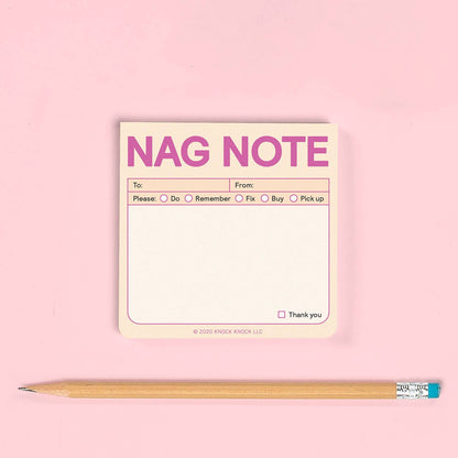 Nag Note Sticky Notes (Pastel Version)