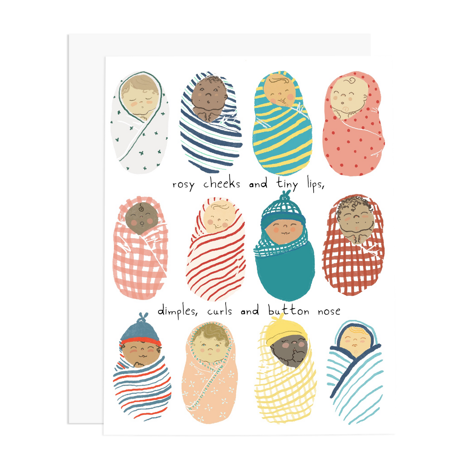 Rosy Cheeks and Tiny Lips Card
