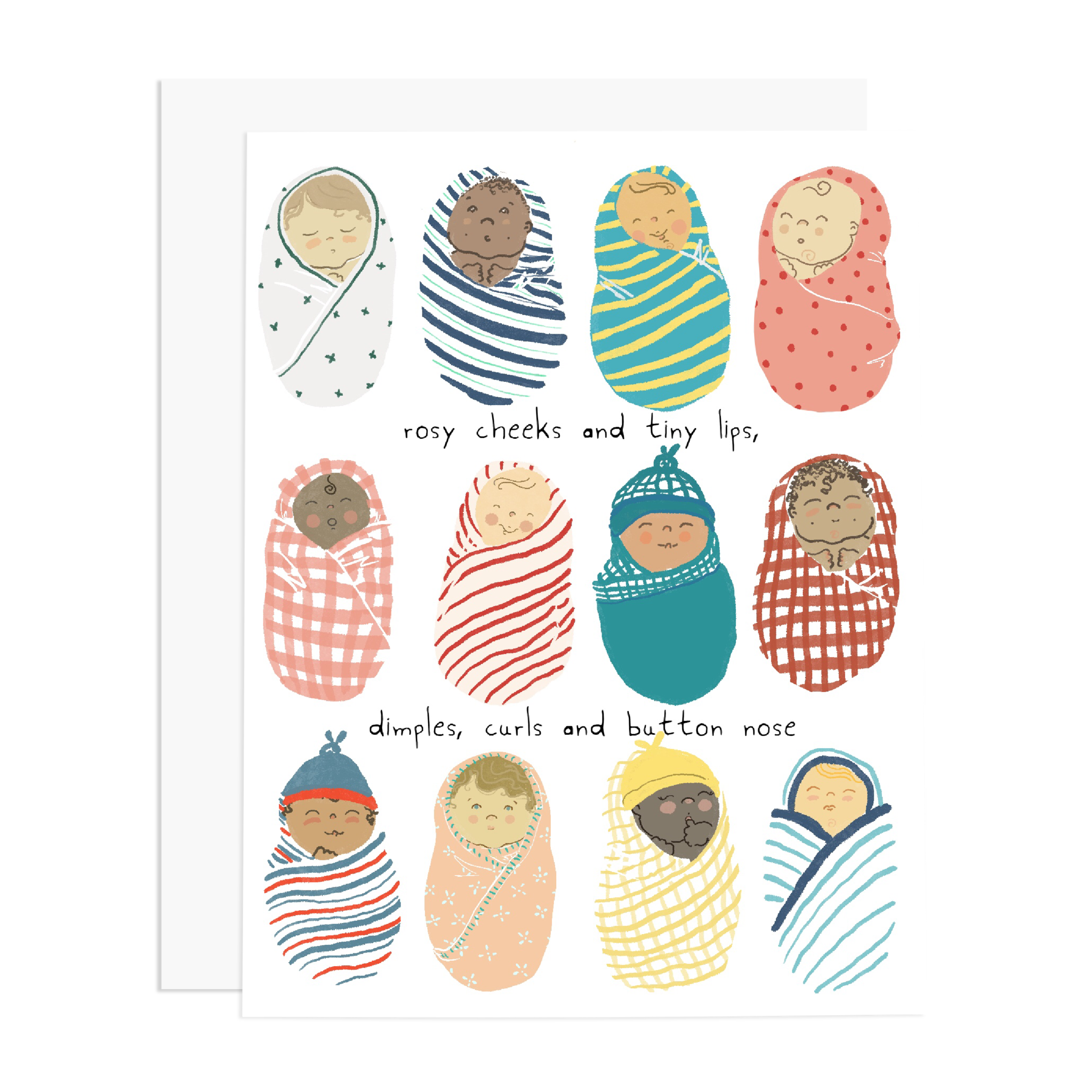 Rosy Cheeks and Tiny Lips Card
