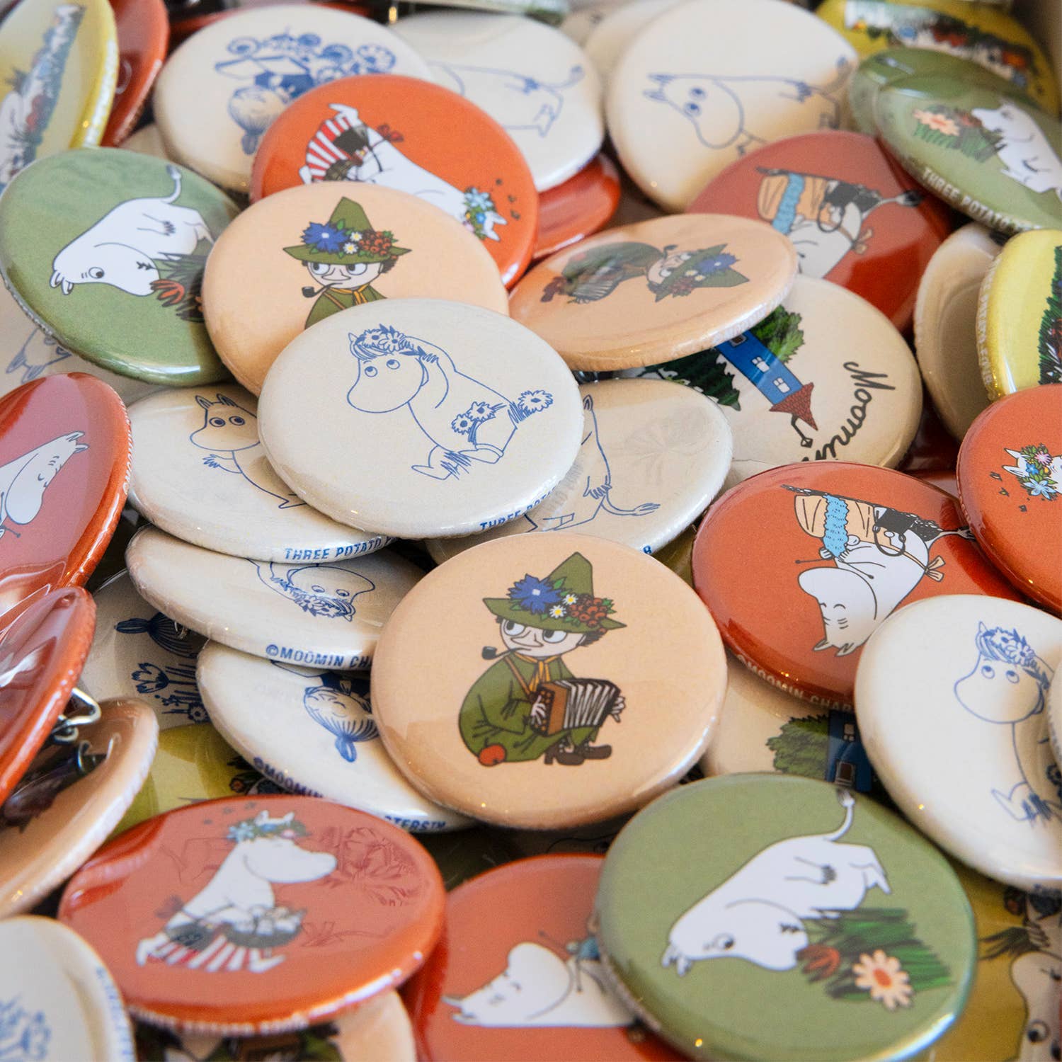 A Slow Life Button pin