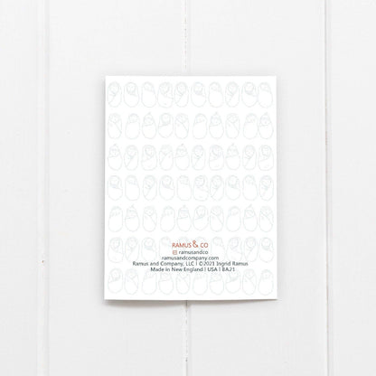 Rosy Cheeks and Tiny Lips Card