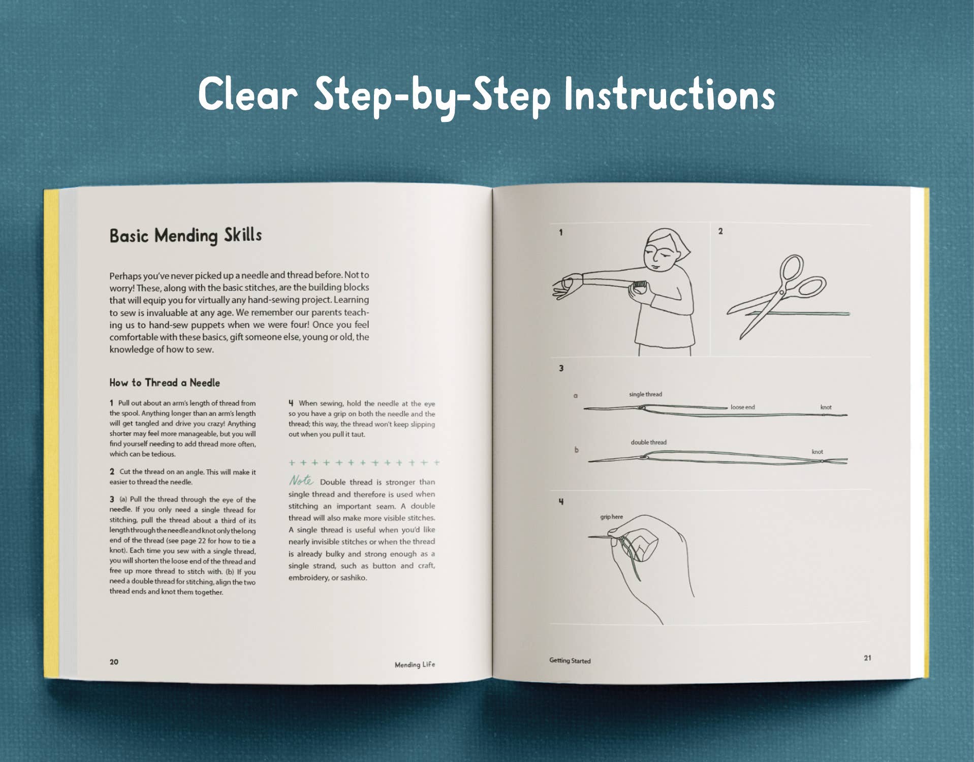 Mending Life: A Handbook for Repairing Clothes and Hearts