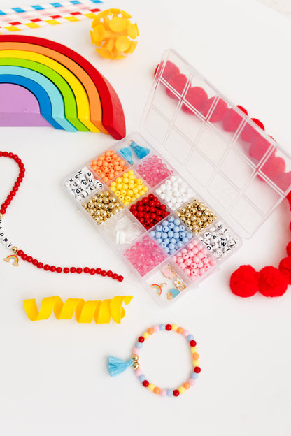 Color My World Rainbow Bracelet Craft Kit