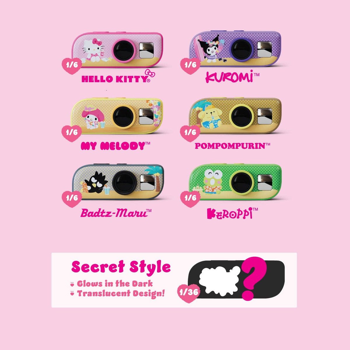 Kiko x Sanrio Digicam Blind Box