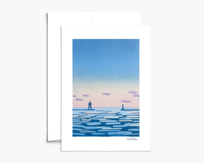 The Harbor Greeting Card