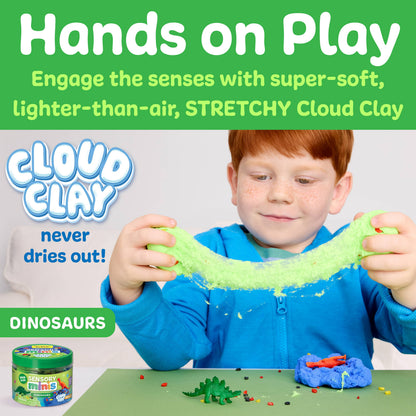 Sensory Cloud Clay: Dinosaur Theme