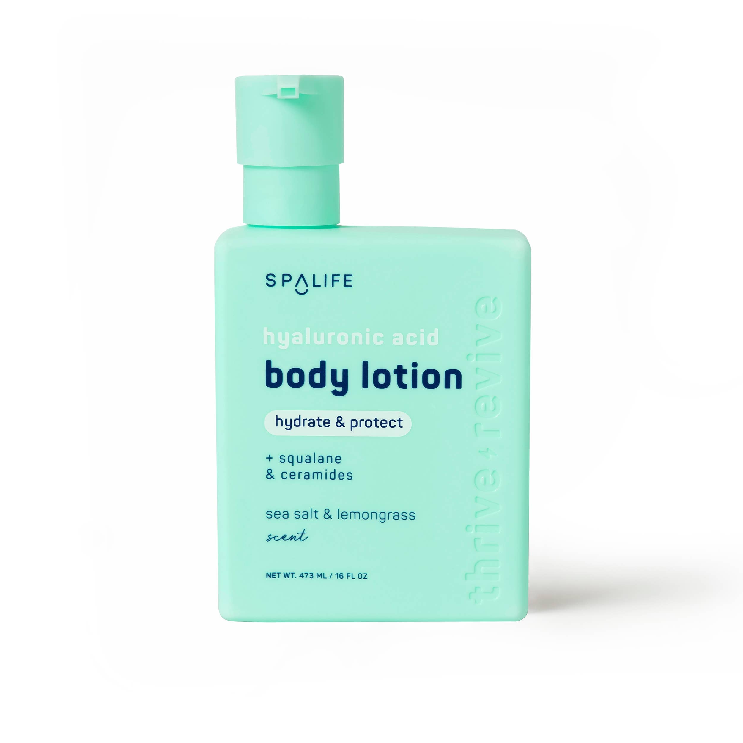 Body Lotion with Sea Salt &amp; Lemongrass Scent