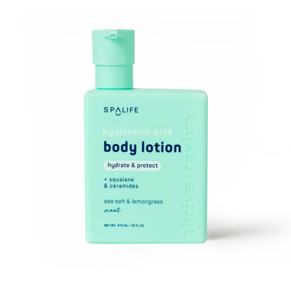 Body Lotion with Sea Salt &amp; Lemongrass Scent
