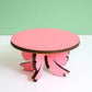 Pink Bow Plant Stand - Wood Plant Holder