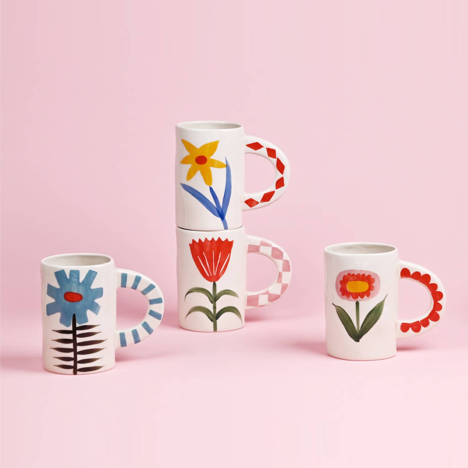 Sunflower Floral Mug