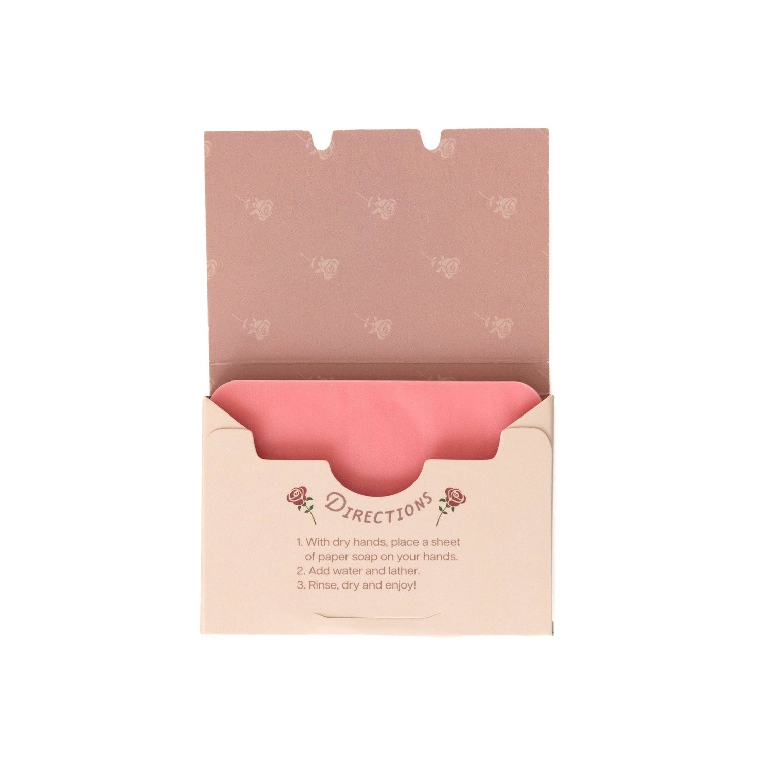 Rose Scent Paper Soap