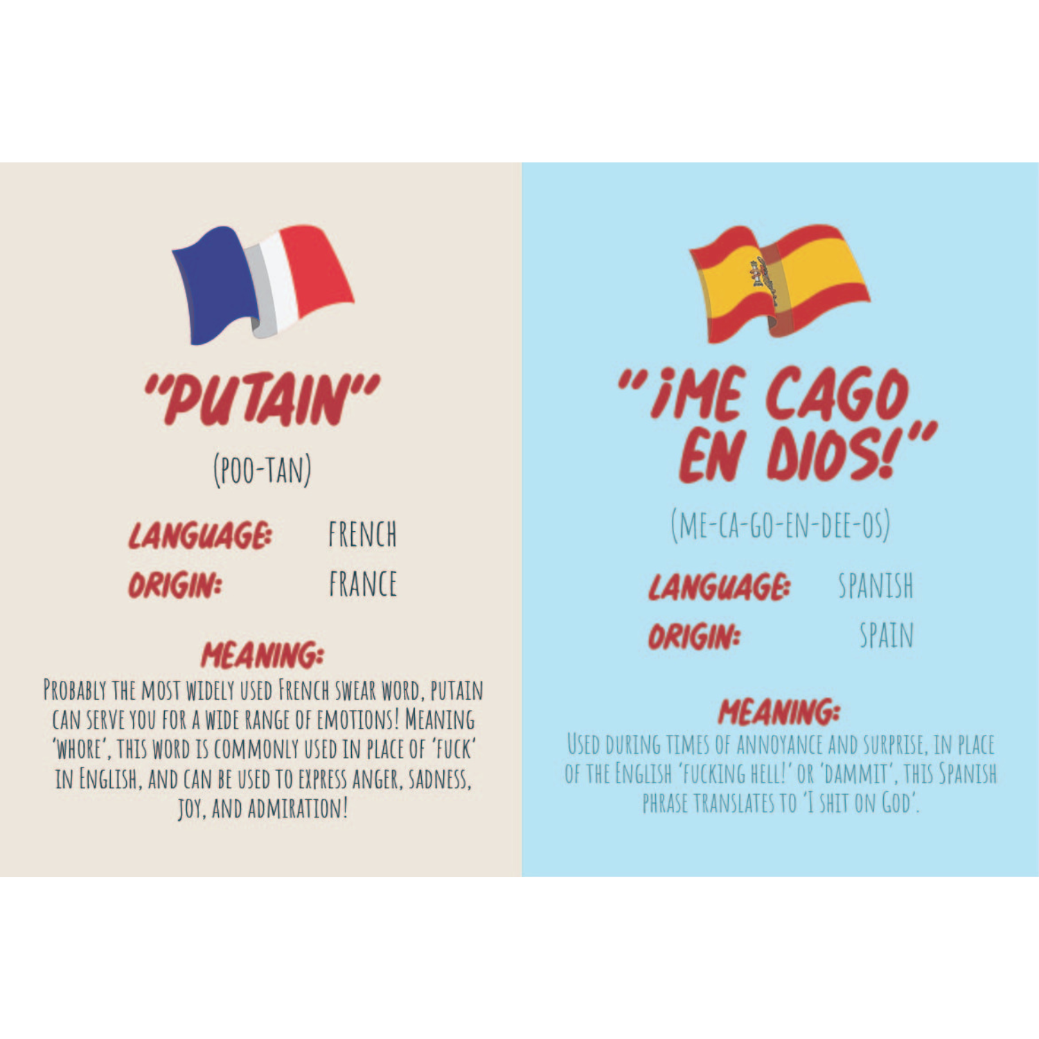 How To Swear in 96 Languages Book