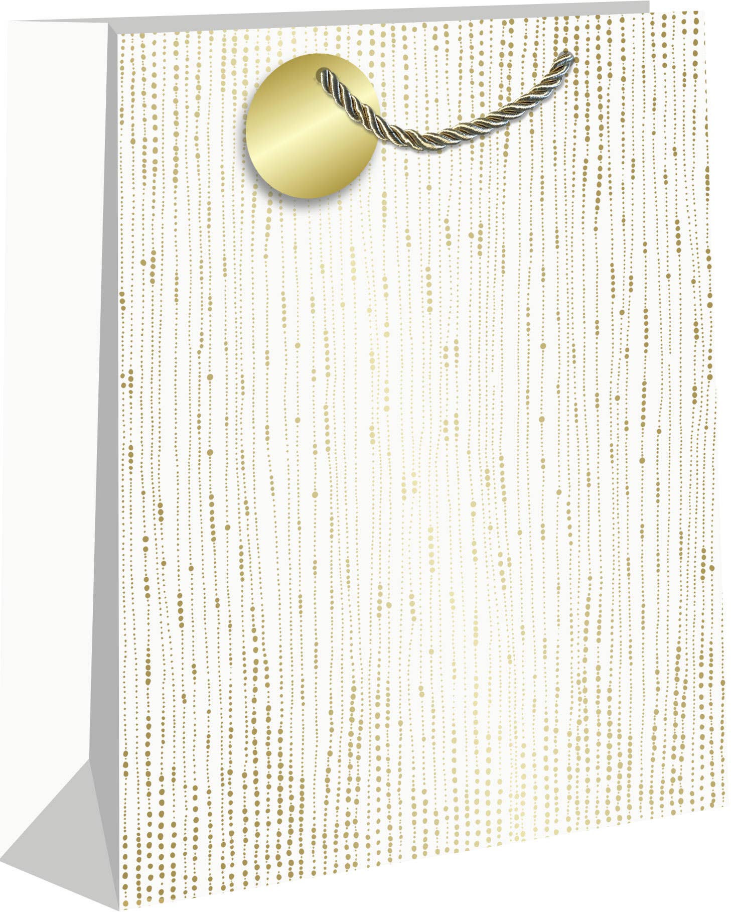 Gold Dots Medium Gift Bag Boutique