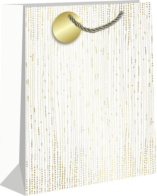 Gold Dots Medium Gift Bag Boutique