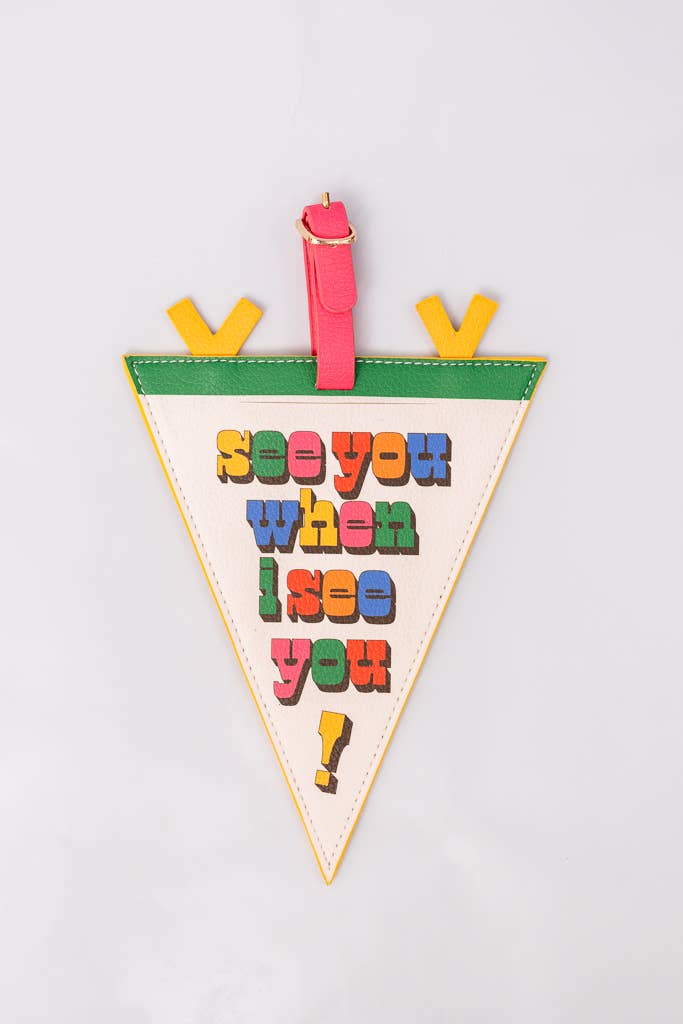 Novelty Luggage Tag, Pennant