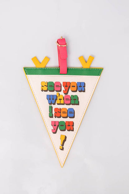 Novelty Luggage Tag, Pennant
