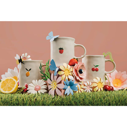 Strawberry Embossed Mug
