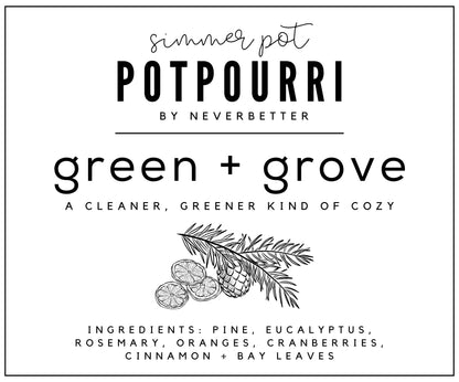 Green + grove Simmer Pot Potpourri