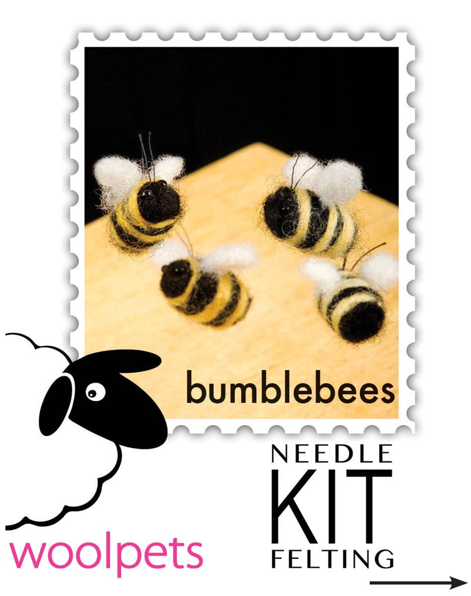 Ladybugs &amp; Bees Felting Kit