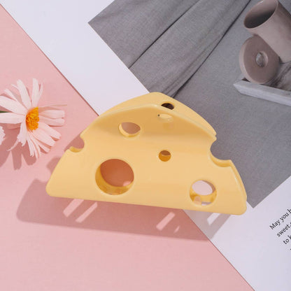 Cheese Wedge Claw Clip