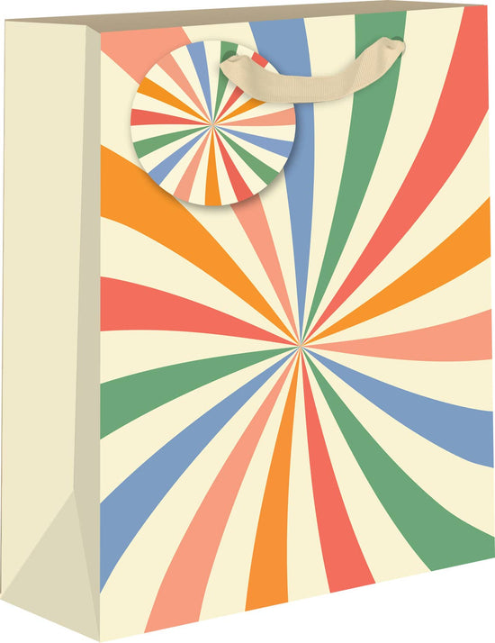 Candy Stripes Medium Gift Bags Boutique