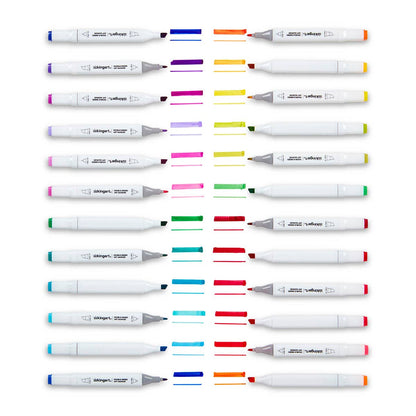 Double-Ended Alcohol Markers: Bright