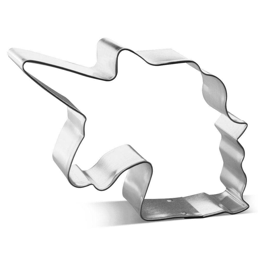 Unicorn Head With Mane Cookie Cutter
