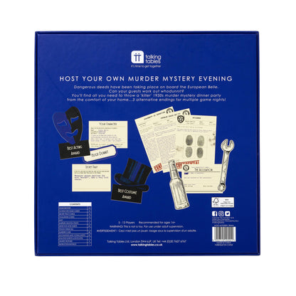 Murder Mystery On The Night Train Game