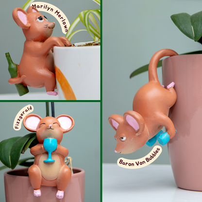 Tipsy Tails Plant Pot Hangers