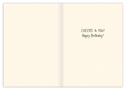 Hip-Hip-Hooray Birthday Card