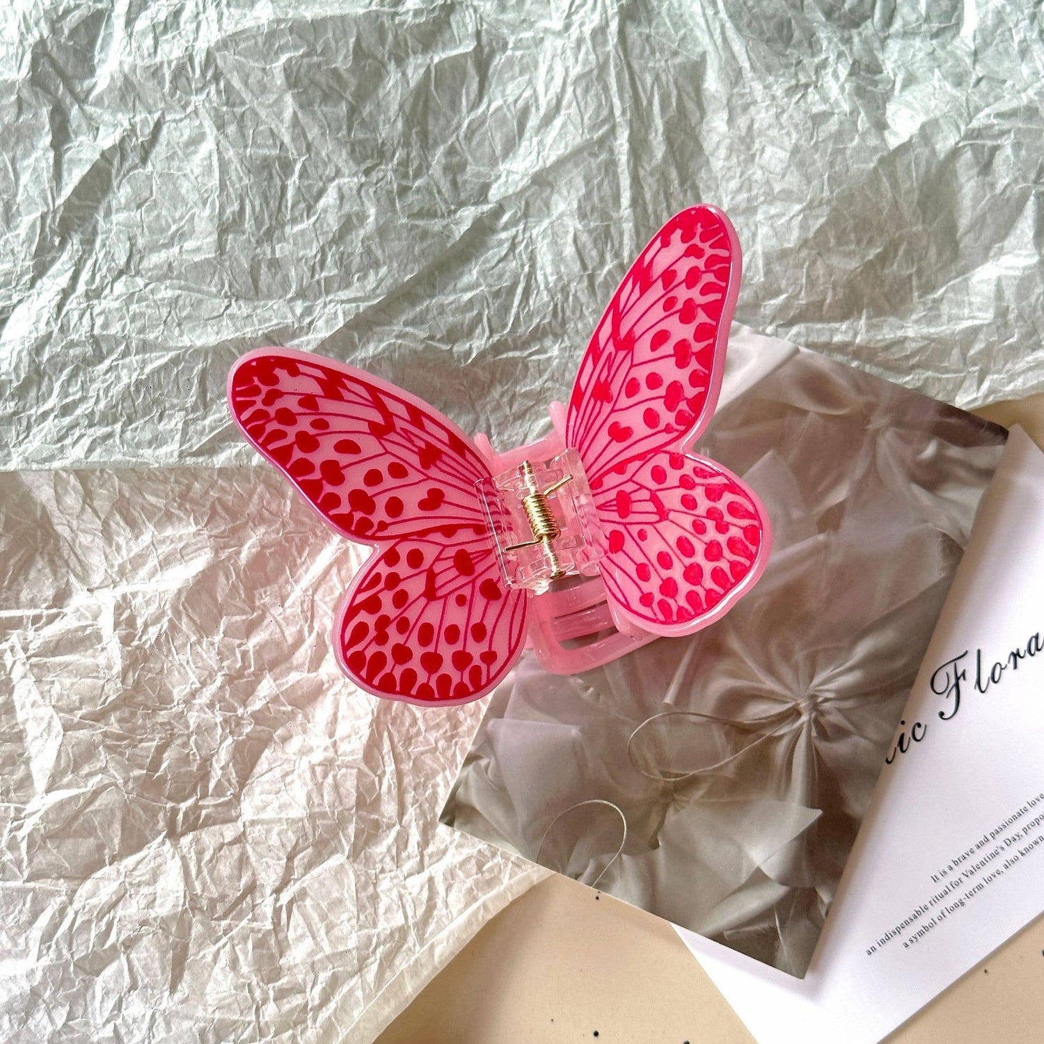 Butterfly Claw Clip