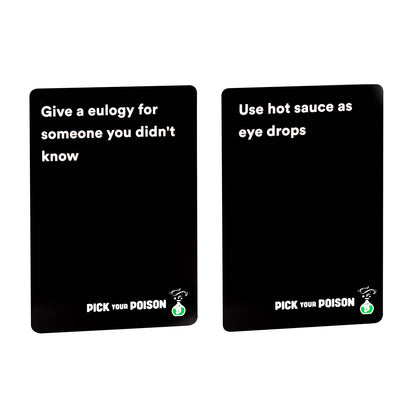 PICK YOUR POISON: Adult Party Card Game