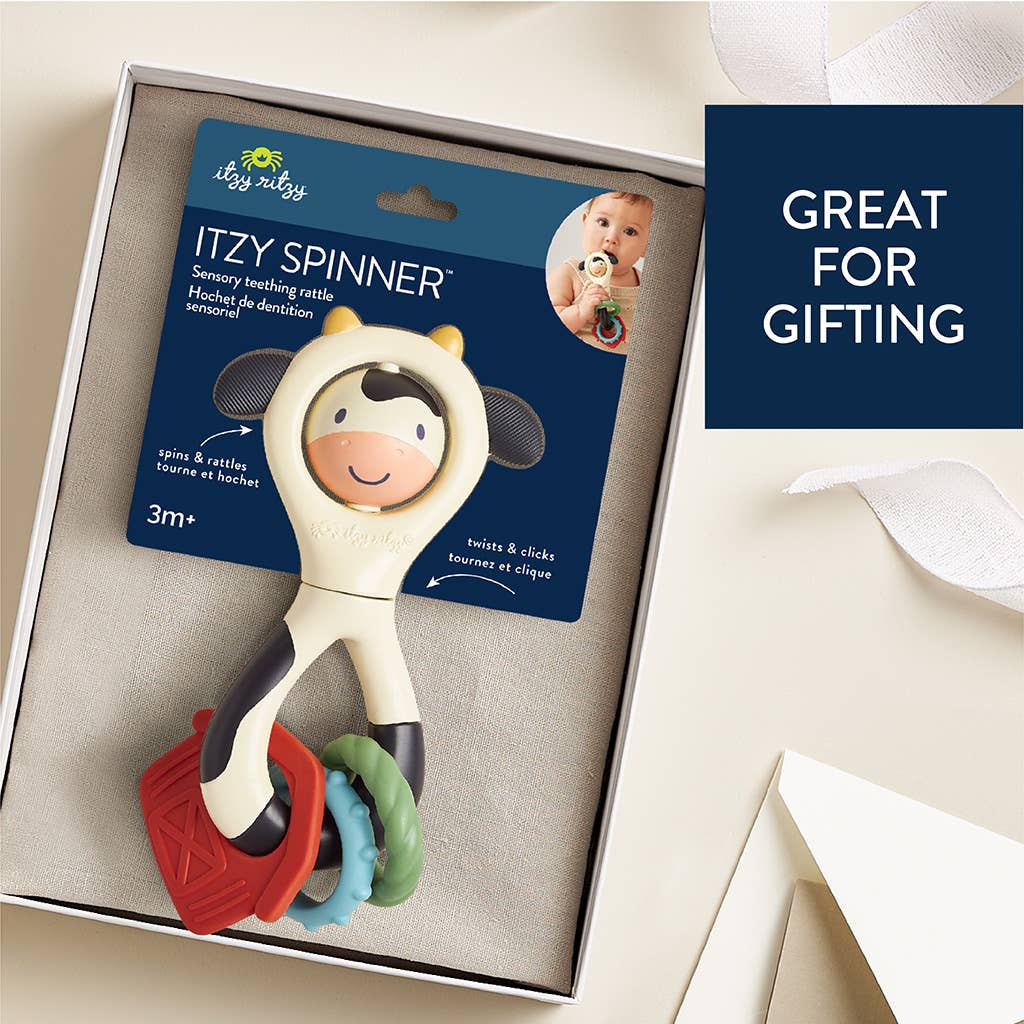 Teething Rattle - Carmen the Cow