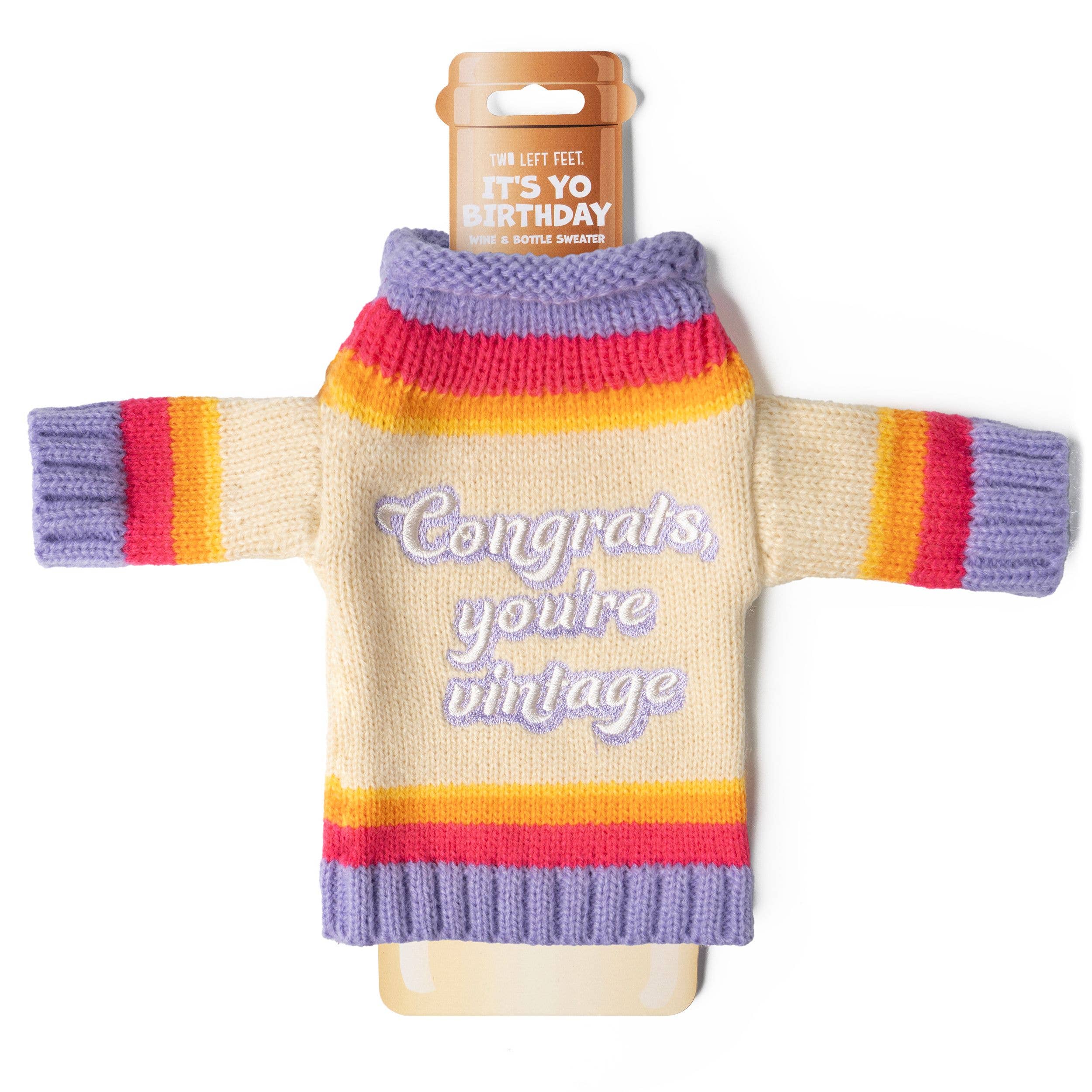 Wine &amp; Bottle Sweater Assorted