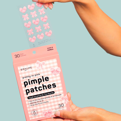 Pink Hydrocolloid Pimple Patches