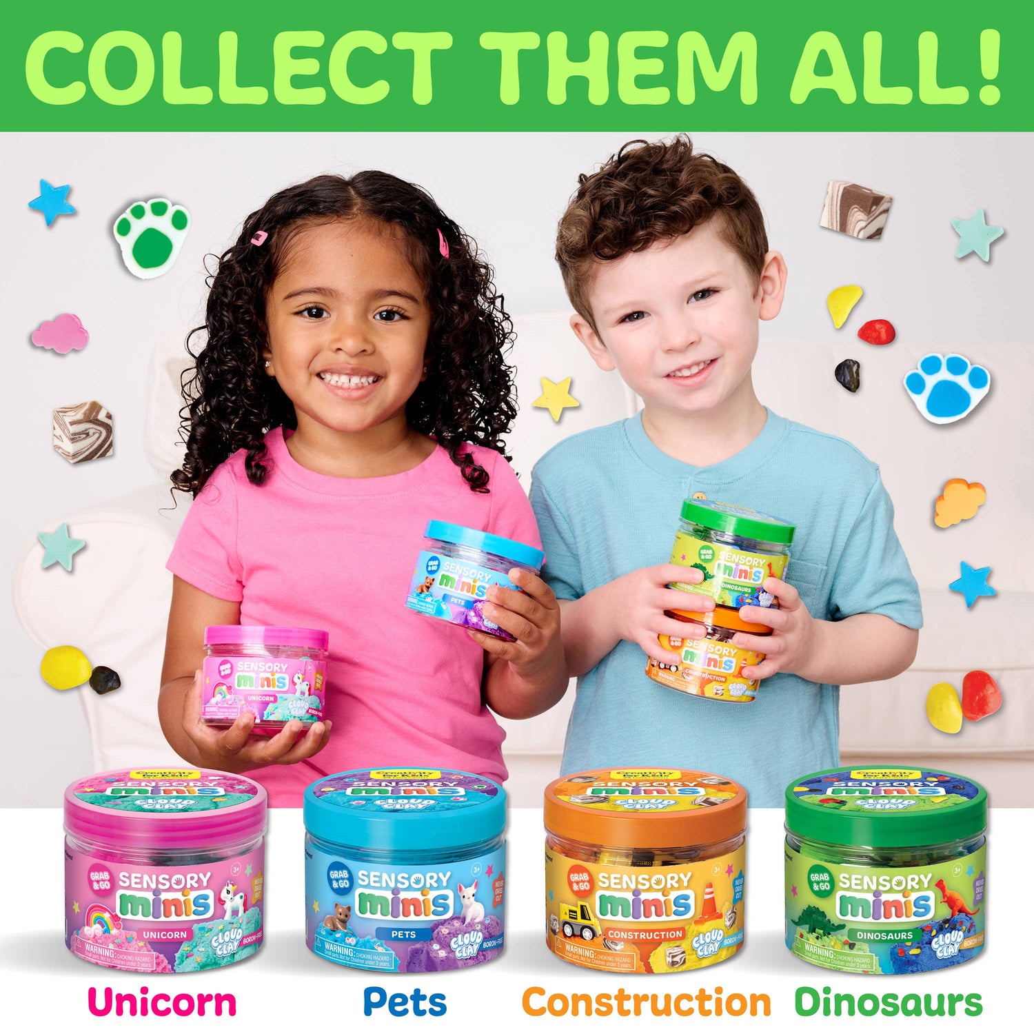 Sensory Cloud Clay: Dinosaur Theme