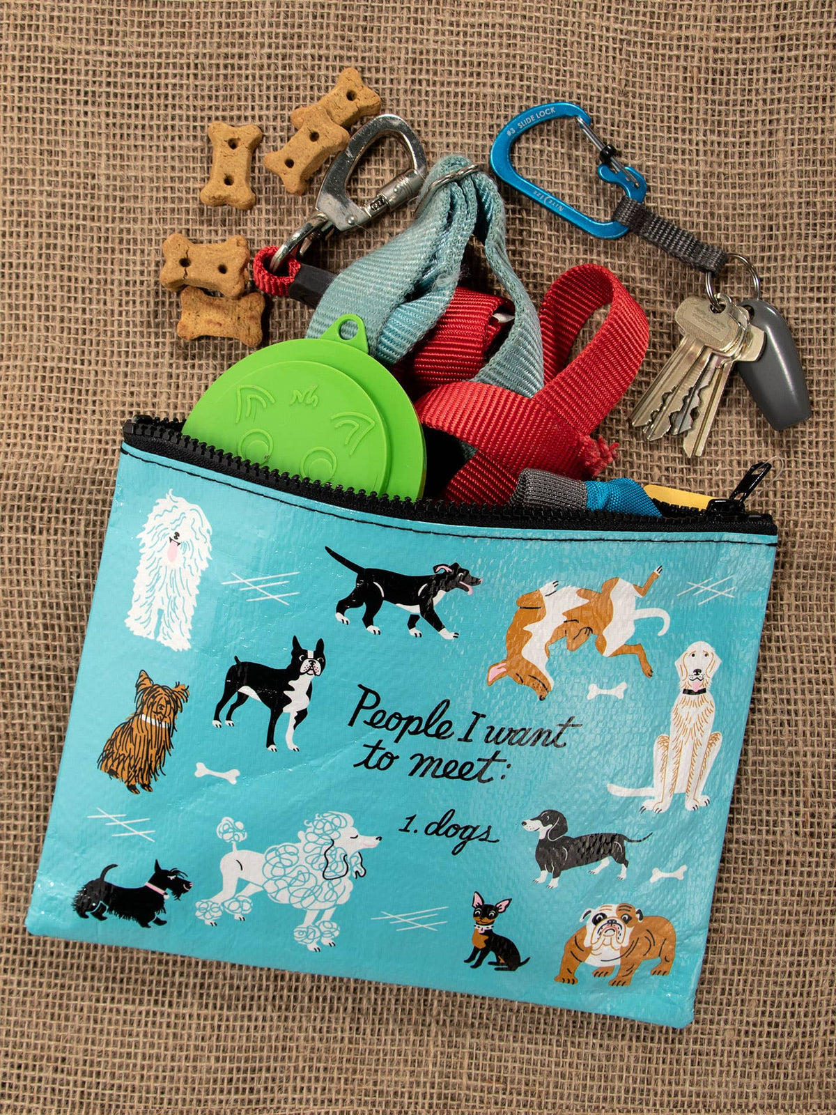 PeopleToMeet: Dogs ZipperPouch