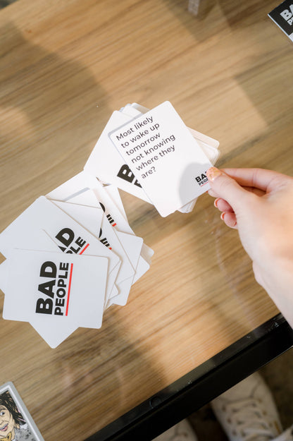 BAD PEOPLE: Adult Party Game