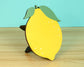 Lemon Plant Stand - Wood Plant Holder