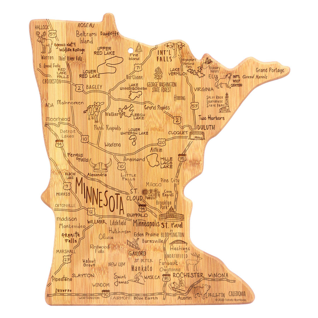 Minnesota Cutting Board